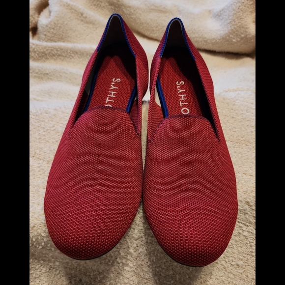Rothy's | Shoes | Rothys The Flat Womens Shoes Red Size 95 | Poshmark